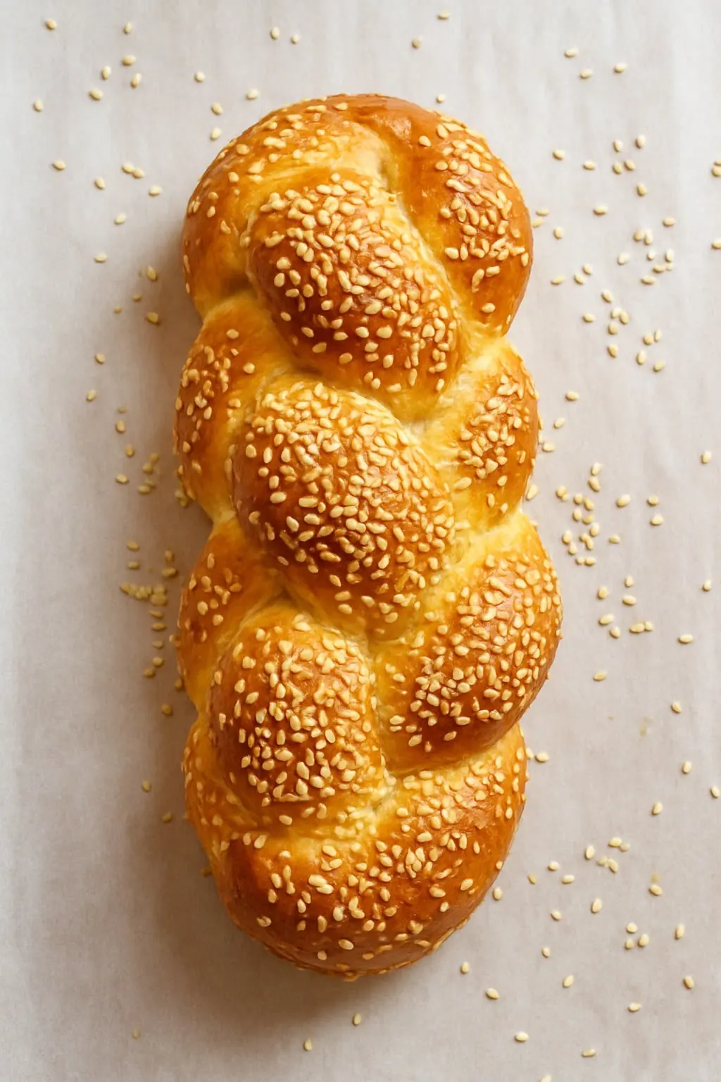 Freshly baked bread served for a private table